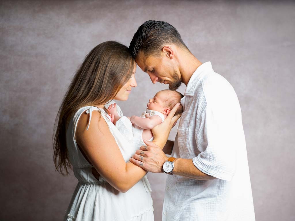 couple avec bébé