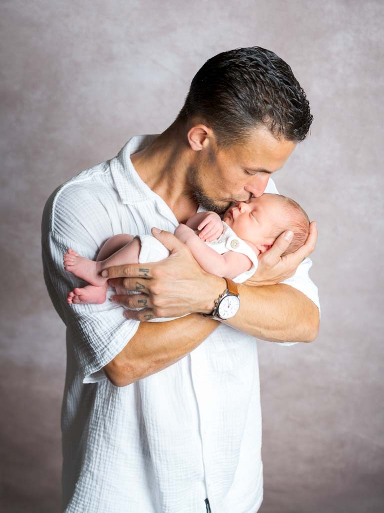 papa et bébé